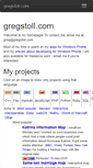Mobile Screenshot of gregstoll.com