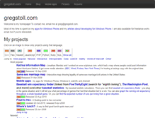 Tablet Screenshot of gregstoll.com